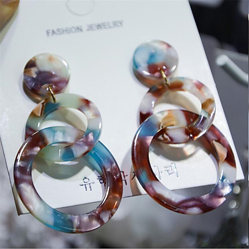 Women's Drop Earrings Hollow Out Fashion Stylish Resin Earrings Jewelry Purple / Brown / Gray For Gift Date 1 Pair
Women's Drop Earrings Hollow Out Fashion Stylish Resin Earrings Jewelry Purple / Brown / Gray For Gift Date 1 Pair