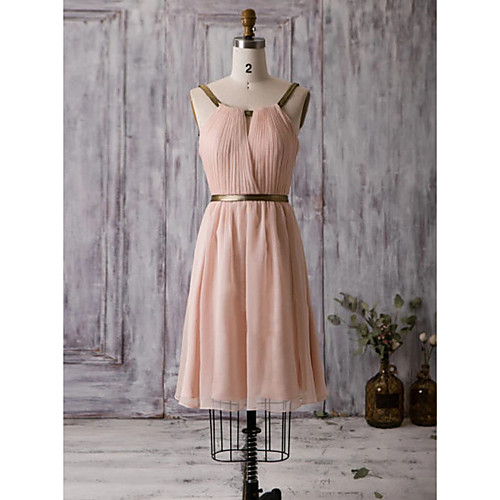 Pleats A-Line Beautiful Back Sexy Sleeveless Off Shoulder Knee Length Chiffon Homecoming Cocktail Party Dress
Pleats A-Line Beautiful Back Sexy Sleeveless Off Shoulder Knee Length Chiffon Homecoming Cocktail Party Dress