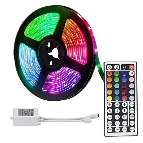 LOENDE LED Strip Lights 5m 300 LED 2835 SMD RGB Tape Lights Self Adhesive Multicolor for Room Kitchen TV Festival Illumination with Remote 12V
LOENDE LED Strip Lights 5m 300 LED 2835 SMD RGB Tape Lights Self Adhesive Multicolor for Room Kitchen TV Festival Illumination with Remote 12V