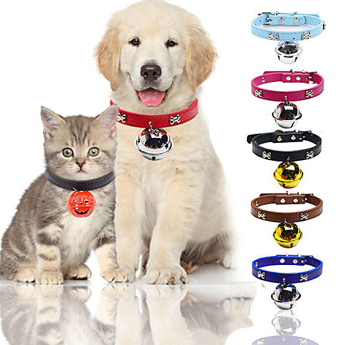 Dog Cat Collar Trainer Walking With Bell Solid Colored Bone PU Leather / Polyurethane Leather Red Fuchsia Pink Husky Golden Retriever Dalmatian Japanese Spitz Corgi Beagle
Dog Cat Collar Trainer Walking With Bell Solid Colored Bone PU Leather / Polyurethane Leather Red Fuchsia Pink Husky Golden Retriever Dalmatian Japanese Spitz Corgi Beagle