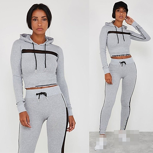 Women's 2-Piece Drawstring Tracksuit Sweatsuit Jogging Suit 2pcs Pullover Running Active Training Jogging Breathable Quick Dry Moisture Wicking Sportswear Athletic Clothing Set Long Sleeve Activewear
Women's 2-Piece Drawstring Tracksuit Sweatsuit Jogging Suit 2pcs Pullover Running Active Training Jogging Breathable Quick Dry Moisture Wicking Sportswear Athletic Clothing Set Long Sleeve Activewear