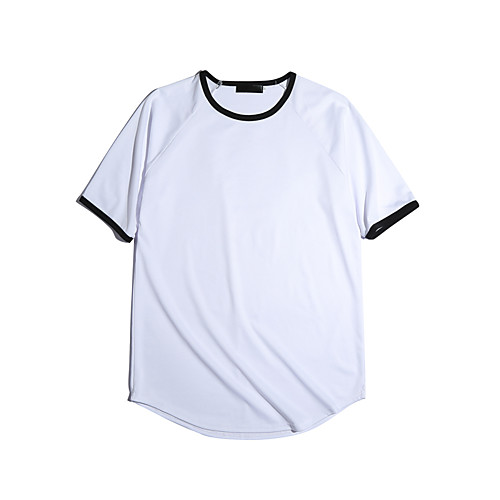 Men's Color Block Patchwork T-shirt Basic Daily Round Neck White / Black / Red / Green / Short Sleeve
Men's Color Block Patchwork T-shirt Basic Daily Round Neck White / Black / Red / Green / Short Sleeve