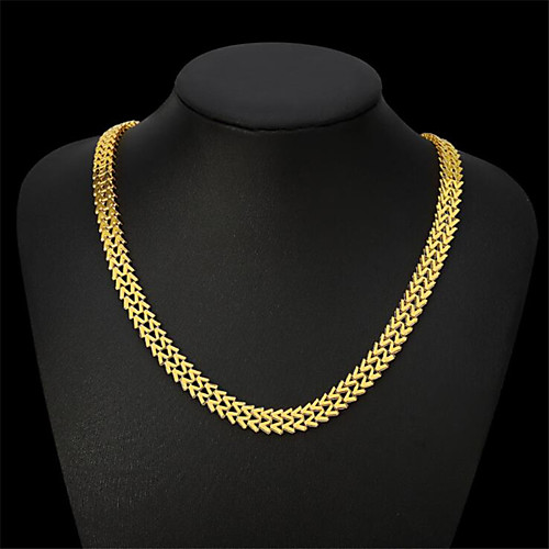Men's Women's Chain Necklace Classic Flower Fashion Copper Gold Plated Gold 50 cm Necklace Jewelry 1pc For
Men's Women's Chain Necklace Classic Flower Fashion Copper Gold Plated Gold 50 cm Necklace Jewelry 1pc For