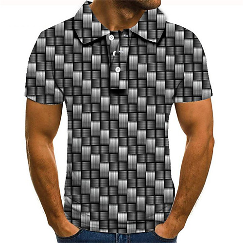 Men's Daily Going out Street chic / Exaggerated Polo - Color Block / 3D / Graphic Rainbow
Men's Daily Going out Street chic / Exaggerated Polo - Color Block / 3D / Graphic Rainbow