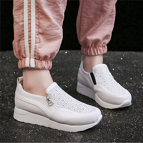 Women's Loafers & Slip-Ons 2020 Flat Heel Round Toe Microfiber Sporty / Casual Spring & Fall / Spring & Summer Pink / White / Black / Party & Evening
Women's Loafers & Slip-Ons 2020 Flat Heel Round Toe Microfiber Sporty / Casual Spring & Fall / Spring & Summer Pink / White / Black / Party & Evening