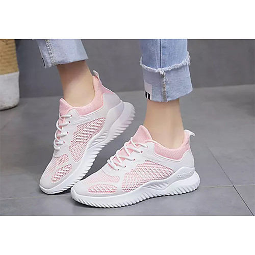 Women's Athletic Shoes Flat Heel Round Toe Mesh Walking Shoes Summer Pink / White / Black
Women's Athletic Shoes Flat Heel Round Toe Mesh Walking Shoes Summer Pink / White / Black