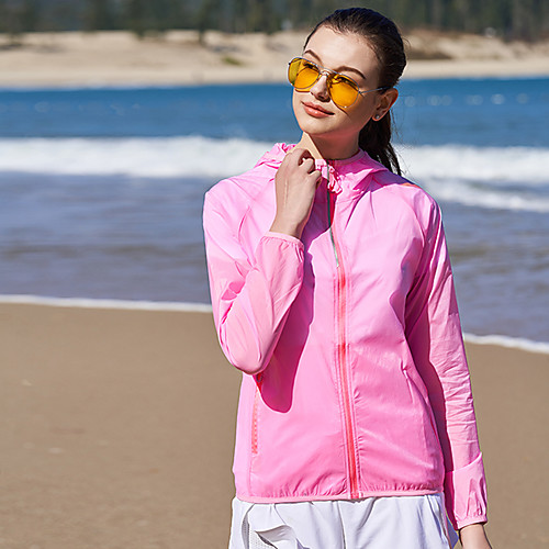 Women's Hiking Skin Jacket Hiking Jacket Summer Outdoor Patchwork Waterproof Windproof Sunscreen Breathable Jacket Top Spandex Single Slider Camping / Hiking Hunting Fishing Fuchsia / Pink / Light
Women's Hiking Skin Jacket Hiking Jacket Summer Outdoor Patchwork Waterproof Windproof Sunscreen Breathable Jacket Top Spandex Single Slider Camping / Hiking Hunting Fishing Fuchsia / Pink / Light