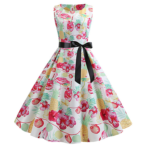 Women's Rainbow Dress Active Cute Party Daily Swing Floral Print Patchwork Print S M
Women's Rainbow Dress Active Cute Party Daily Swing Floral Print Patchwork Print S M