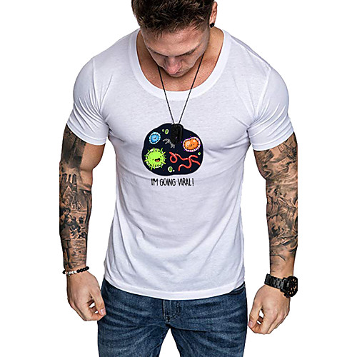 Men's Daily Sports Business / Basic T-shirt - Rainbow / Letter Black & White, Print Yellow
Men's Daily Sports Business / Basic T-shirt - Rainbow / Letter Black & White, Print Yellow