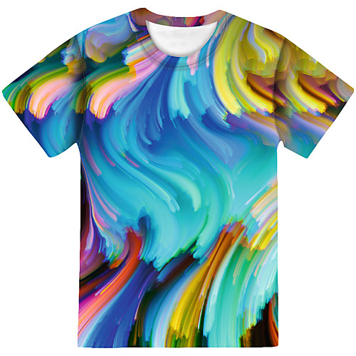 Men's Daily Going out Street chic / Exaggerated T-shirt - Color Block / 3D / Abstract Rainbow
Men's Daily Going out Street chic / Exaggerated T-shirt - Color Block / 3D / Abstract Rainbow