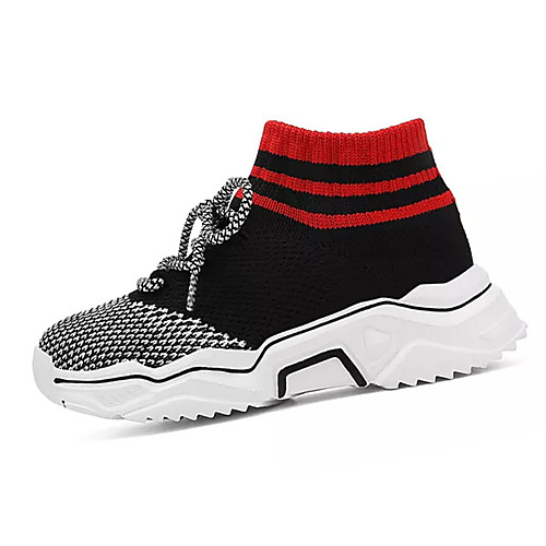 Boys' / Girls' Comfort Elastic Fabric / Flyknit Athletic Shoes Big Kids(7years ) Walking Shoes Pink / White / Black Spring
Boys' / Girls' Comfort Elastic Fabric / Flyknit Athletic Shoes Big Kids(7years ) Walking Shoes Pink / White / Black Spring