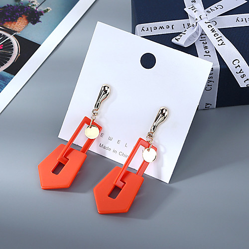 Women's Drop Earrings Simple Resin Earrings Jewelry Red / Green / White For Date Vacation Street Festival 1 Pair
Women's Drop Earrings Simple Resin Earrings Jewelry Red / Green / White For Date Vacation Street Festival 1 Pair