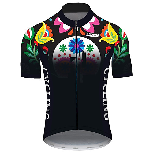 21Grams Men's Short Sleeve Cycling Jersey Black / Green Bike Jersey Top Mountain Bike MTB Road Bike Cycling UV Resistant Breathable Quick Dry Sports Clothing Apparel / Stretchy
21Grams Men's Short Sleeve Cycling Jersey Black / Green Bike Jersey Top Mountain Bike MTB Road Bike Cycling UV Resistant Breathable Quick Dry Sports Clothing Apparel / Stretchy