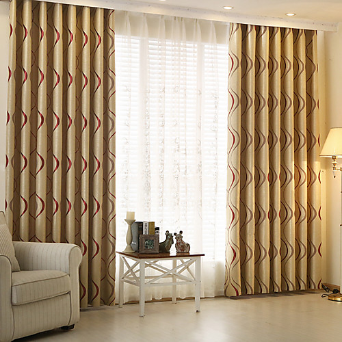 Two Panel Modern Minimalist Style Striped Jacquard Living Room Bedroom Blackout Curtains
Two Panel Modern Minimalist Style Striped Jacquard Living Room Bedroom Blackout Curtains
