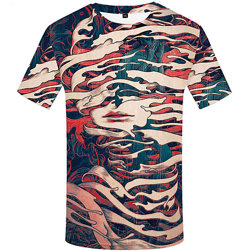 Men's Daily Sports Basic / Street chic T-shirt - Floral / 3D / Graphic Print Blue
Men's Daily Sports Basic / Street chic T-shirt - Floral / 3D / Graphic Print Blue