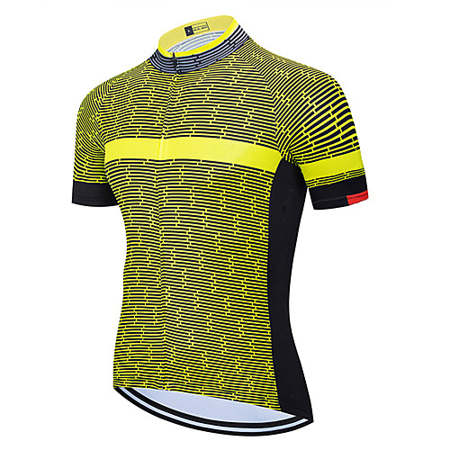 21Grams Men's Short Sleeve Cycling Jersey 100% Polyester Dark Grey Black / Red Black / Yellow Plaid / Checkered Bike Jersey Top Mountain Bike MTB Road Bike Cycling UV Resistant Breathable Quick Dry
21Grams Men's Short Sleeve Cycling Jersey 100% Polyester Dark Grey Black / Red Black / Yellow Plaid / Checkered Bike Jersey Top Mountain Bike MTB Road Bike Cycling UV Resistant Breathable Quick Dry