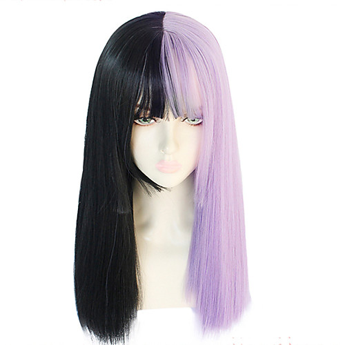 GAGA LADY Cosplay Wigs Women's Straight bangs 26 inch Heat Resistant Fiber kinky Straight Purple Light Purple Anime
GAGA LADY Cosplay Wigs Women's Straight bangs 26 inch Heat Resistant Fiber kinky Straight Purple Light Purple Anime