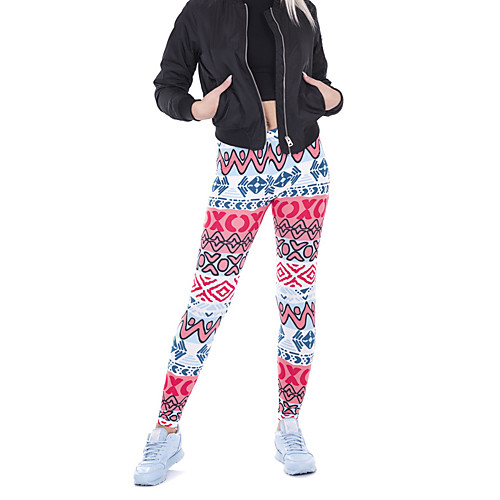 Women's Sports / Yoga Sporty / Basic Legging - Print, Print Mid Waist Light Blue One-Size
Women's Sports / Yoga Sporty / Basic Legging - Print, Print Mid Waist Light Blue One-Size