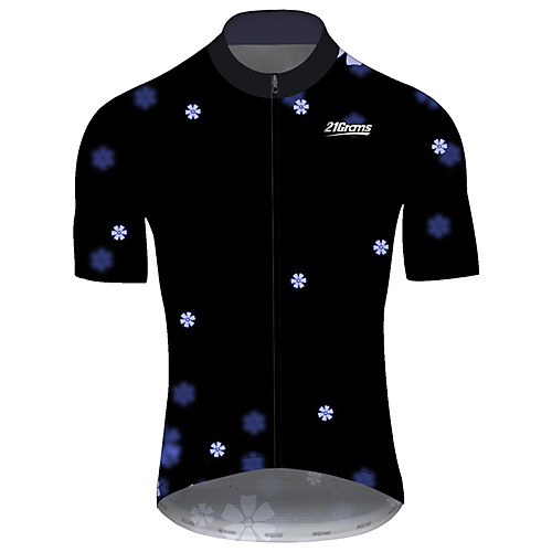 21Grams Men's Short Sleeve Cycling Jersey Black / White Tropical Flowers Bike Jersey Top Mountain Bike MTB Road Bike Cycling UV Resistant Breathable Quick Dry Sports Clothing Apparel / Stretchy
21Grams Men's Short Sleeve Cycling Jersey Black / White Tropical Flowers Bike Jersey Top Mountain Bike MTB Road Bike Cycling UV Resistant Breathable Quick Dry Sports Clothing Apparel / Stretchy