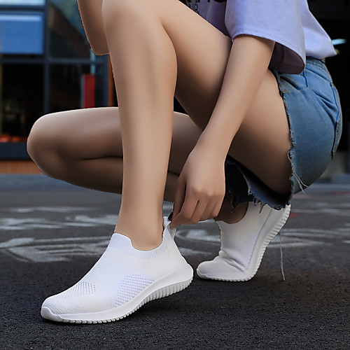 Women's Flats Flat Heel Round Toe Tissage Volant Casual Walking Shoes Spring & Fall / Spring Pink / White / Black / Color Block
Women's Flats Flat Heel Round Toe Tissage Volant Casual Walking Shoes Spring & Fall / Spring Pink / White / Black / Color Block
