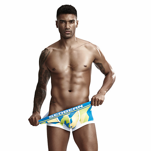 SEOBEAN Men's Sports Underwear Running Shorts Boxer Brief Sports Underwear Underwear Shorts Running Jogging Training Sprint Breathable Quick Dry Soft 3D Print Yellow Red Green Blue / Micro-elastic
SEOBEAN Men's Sports Underwear Running Shorts Boxer Brief Sports Underwear Underwear Shorts Running Jogging Training Sprint Breathable Quick Dry Soft 3D Print Yellow Red Green Blue / Micro-elastic