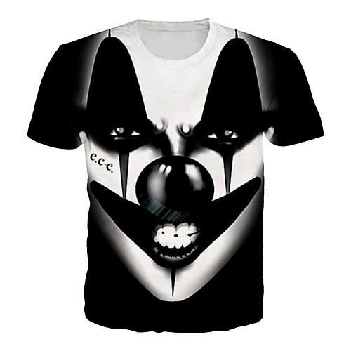 Men's Plus Size Color Block 3D Print T-shirt Basic Exaggerated Daily Club Round Neck Black / Short Sleeve / Portrait
Men's Plus Size Color Block 3D Print T-shirt Basic Exaggerated Daily Club Round Neck Black / Short Sleeve / Portrait