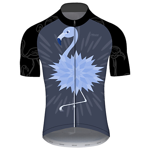 21Grams Men's Short Sleeve Cycling Jersey Black / Blue Flamingo Floral Botanical Bike Jersey Top Mountain Bike MTB Road Bike Cycling UV Resistant Breathable Quick Dry Sports Clothing Apparel
21Grams Men's Short Sleeve Cycling Jersey Black / Blue Flamingo Floral Botanical Bike Jersey Top Mountain Bike MTB Road Bike Cycling UV Resistant Breathable Quick Dry Sports Clothing Apparel
