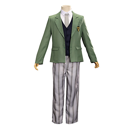Inspired by BEASTARS Cosplay Anime Cosplay Costumes Japanese Outfits Coat Vest Pants For Men's Women's / Belt / Tie
Inspired by BEASTARS Cosplay Anime Cosplay Costumes Japanese Outfits Coat Vest Pants For Men's Women's / Belt / Tie