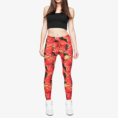 Women's Sports / Yoga Sporty / Basic Legging - Print, Print Mid Waist Red One-Size
Women's Sports / Yoga Sporty / Basic Legging - Print, Print Mid Waist Red One-Size