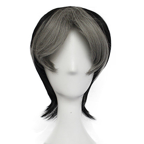 Cedric Cosplay Wigs Men's Asymmetrical 11 inch Heat Resistant Fiber kinky Straight Multi-color Black Anime
Cedric Cosplay Wigs Men's Asymmetrical 11 inch Heat Resistant Fiber kinky Straight Multi-color Black Anime