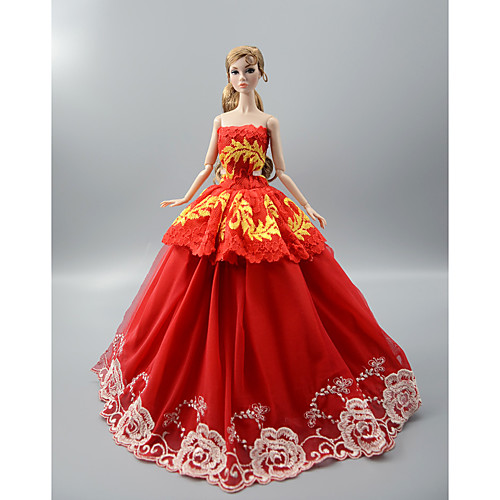 Doll Clothes Costume Skirt Wedding Dress Plastic Fashion Toddler Girls' Toy Gift
Doll Clothes Costume Skirt Wedding Dress Plastic Fashion Toddler Girls' Toy Gift