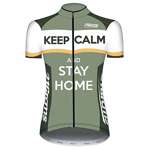 21Grams Women's Short Sleeve Cycling Jersey 100% Polyester Green Patchwork Novelty Bike Jersey Top Mountain Bike MTB Road Bike Cycling UV Resistant Breathable Quick Dry Sports Clothing Apparel
21Grams Women's Short Sleeve Cycling Jersey 100% Polyester Green Patchwork Novelty Bike Jersey Top Mountain Bike MTB Road Bike Cycling UV Resistant Breathable Quick Dry Sports Clothing Apparel