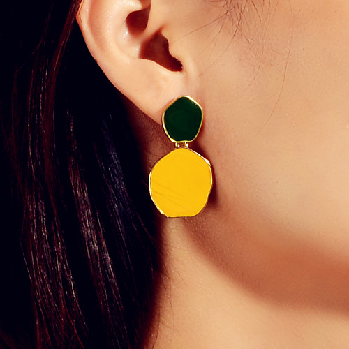 Women's Earrings Geometrical Wedding Birthday Boho Punk Romantic Fashion French Earrings Jewelry Yellow / Red For Party Evening Prom Birthday Beach Promise 1 Pair
Women's Earrings Geometrical Wedding Birthday Boho Punk Romantic Fashion French Earrings Jewelry Yellow / Red For Party Evening Prom Birthday Beach Promise 1 Pair