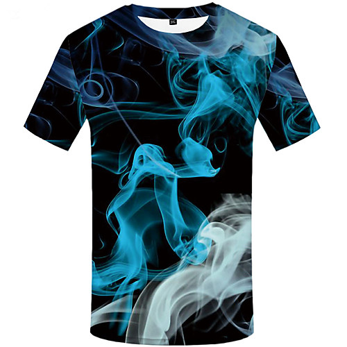 Men's Plus Size Floral 3D Print T-shirt Basic Street chic Daily Sports Round Neck Blue / Short Sleeve
Men's Plus Size Floral 3D Print T-shirt Basic Street chic Daily Sports Round Neck Blue / Short Sleeve