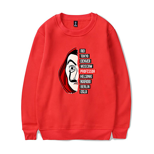 Inspired by la casa de papel Dali Cosplay Costume Hoodie Pure Cotton Print Printing Hoodie For Men's / Women's
Inspired by la casa de papel Dali Cosplay Costume Hoodie Pure Cotton Print Printing Hoodie For Men's / Women's