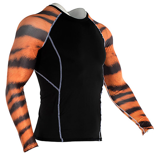 Men's Patchwork Compression Shirt Running Shirt Running Active Training Jogging Windproof Breathable Soft Sportswear Compression Clothing Top Long Sleeve Activewear Stretchy
Men's Patchwork Compression Shirt Running Shirt Running Active Training Jogging Windproof Breathable Soft Sportswear Compression Clothing Top Long Sleeve Activewear Stretchy