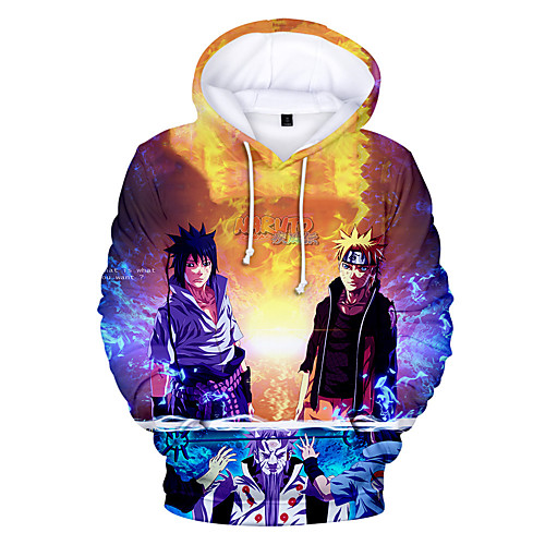 Inspired by Naruto Naruto Uzumaki Cosplay Costume Hoodie Polyster Print Printing Hoodie For Men's / Women's
Inspired by Naruto Naruto Uzumaki Cosplay Costume Hoodie Polyster Print Printing Hoodie For Men's / Women's