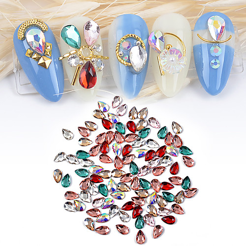150 pcs Classic / Best Quality Crystal Nail Jewelry Rhinestones For Finger Nail Drop nail art Manicure Pedicure Daily Fashion / Colorful
150 pcs Classic / Best Quality Crystal Nail Jewelry Rhinestones For Finger Nail Drop nail art Manicure Pedicure Daily Fashion / Colorful
