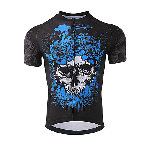 21Grams Men's Short Sleeve Cycling Jersey Black / Blue Bike Jersey Top Mountain Bike MTB Road Bike Cycling UV Resistant Breathable Quick Dry Sports Clothing Apparel / Stretchy
21Grams Men's Short Sleeve Cycling Jersey Black / Blue Bike Jersey Top Mountain Bike MTB Road Bike Cycling UV Resistant Breathable Quick Dry Sports Clothing Apparel / Stretchy