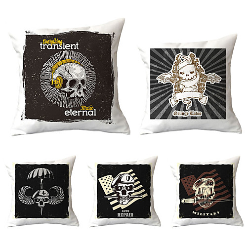 5 pcs Throw Pillow Simple Classic 4545 cm Polyester Pillow Cover Special Design Halloween Square Traditional Classic
5 pcs Throw Pillow Simple Classic 4545 cm Polyester Pillow Cover Special Design Halloween Square Traditional Classic