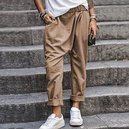 Men's Sporty / Basic Harem Pants - Solid Colored Khaki Green Blue US36 / UK36 / EU44 US38 / UK38 / EU46 US40 / UK40 / EU48 
Men's Sporty / Basic Harem Pants - Solid Colored Khaki Green Blue US36 / UK36 / EU44 US38 / UK38 / EU46 US40 / UK40 / EU48