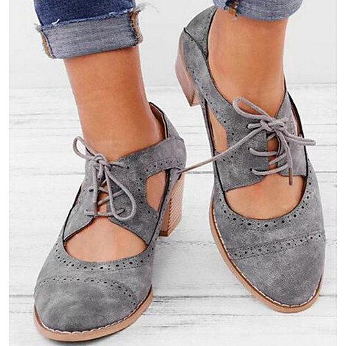 Women's Heels Chunky Heel Pointed Toe PU Spring & Summer Yellow / Black / Gray
Women's Heels Chunky Heel Pointed Toe PU Spring & Summer Yellow / Black / Gray