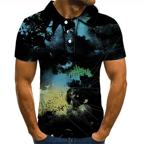 Men's Plus Size Color Block 3D Polo Street chic Exaggerated Daily Going out Shirt Collar Rainbow / Short Sleeve
Men's Plus Size Color Block 3D Polo Street chic Exaggerated Daily Going out Shirt Collar Rainbow / Short Sleeve