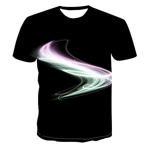 Men's Club Weekend Street chic / Punk & Gothic T-shirt - Color Block / 3D / Abstract Print Black
Men's Club Weekend Street chic / Punk & Gothic T-shirt - Color Block / 3D / Abstract Print Black
