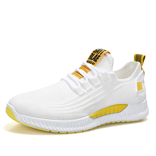 Men's Elastic Fabric / Tissage Volant Spring & Summer Sporty Trainers / Athletic Shoes Running Shoes Non-slipping Color Block White / Yellow / Orange / Black
Men's Elastic Fabric / Tissage Volant Spring & Summer Sporty Trainers / Athletic Shoes Running Shoes Non-slipping Color Block White / Yellow / Orange / Black
