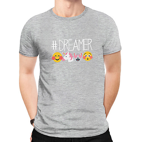 Men's Daily Sports Business / Basic T-shirt - Rainbow / Letter Black & White, Print Red
Men's Daily Sports Business / Basic T-shirt - Rainbow / Letter Black & White, Print Red