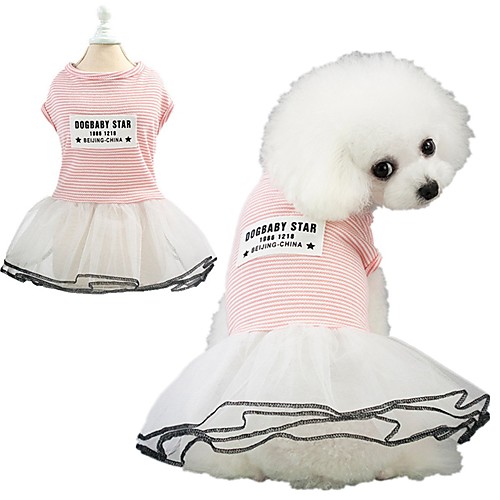 Dog Dress Dog Clothes Pink Black Costume Husky Labrador Alaskan Malamute Cotton Stripes Sweet Style XS S M L XL
Dog Dress Dog Clothes Pink Black Costume Husky Labrador Alaskan Malamute Cotton Stripes Sweet Style XS S M L XL