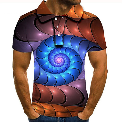 Men's Daily Going out Street chic / Exaggerated Polo - Color Block / 3D / Graphic Rainbow
Men's Daily Going out Street chic / Exaggerated Polo - Color Block / 3D / Graphic Rainbow