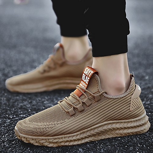 Men's Mesh Spring & Summer Classic Athletic Shoes Running Shoes Khaki / Black / Gray
Men's Mesh Spring & Summer Classic Athletic Shoes Running Shoes Khaki / Black / Gray