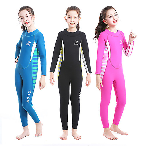 ZCCO Girls' Full Wetsuit 2.5mm SCR Neoprene Diving Suit Long Sleeve Back Zip Solid Colored Autumn / Fall Spring Summer / Winter / High Elasticity / Kids
ZCCO Girls' Full Wetsuit 2.5mm SCR Neoprene Diving Suit Long Sleeve Back Zip Solid Colored Autumn / Fall Spring Summer / Winter / High Elasticity / Kids